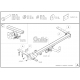 Фаркоп оцинкованный Galia шар A для Citroen C4 2008-2013