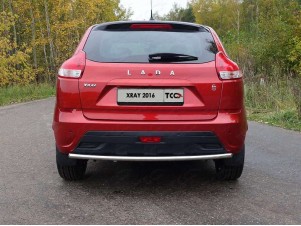 Защита заднего бампера 42 мм для Lada XRay № LADXRAY16-22